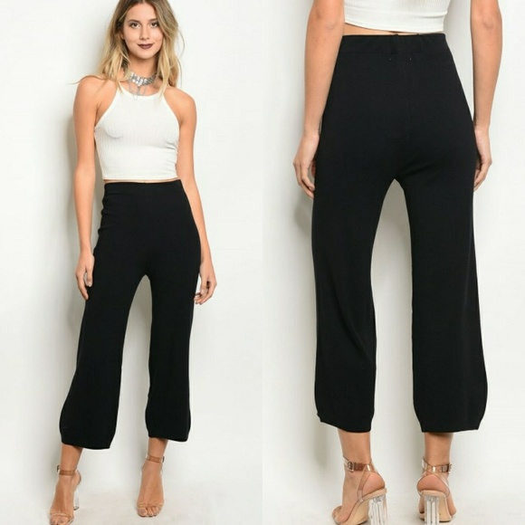 Honey Punch Pants - 🚩LAST1 (S) High waisted pull on ankle pants